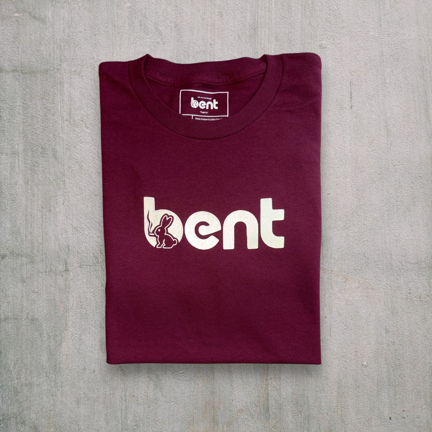 Bent Flagship Tee - Ghost Logo