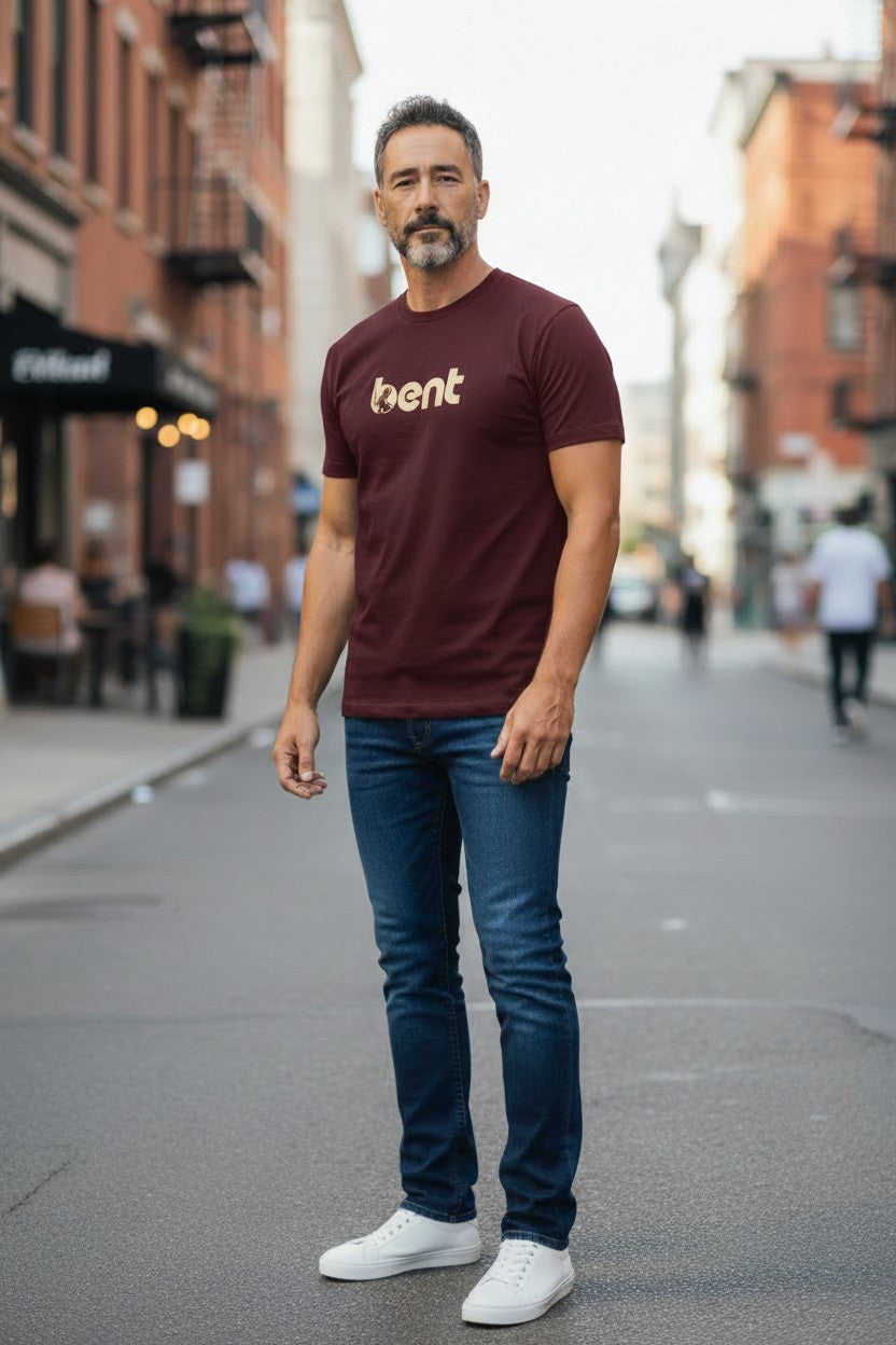 Bent Flagship Tee - Ghost Logo