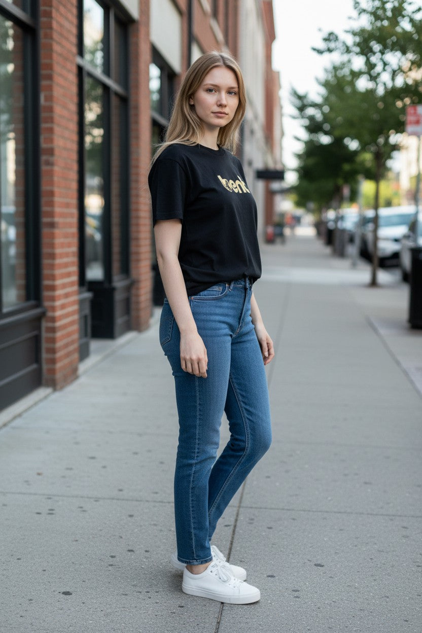 Bent Flagship Tee - Ghost Logo